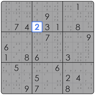 y wing sudoku